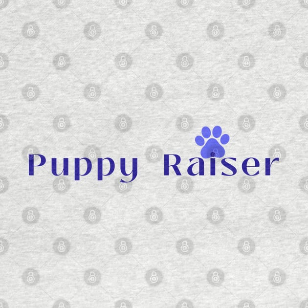 Puppy Raiser by B C Designs